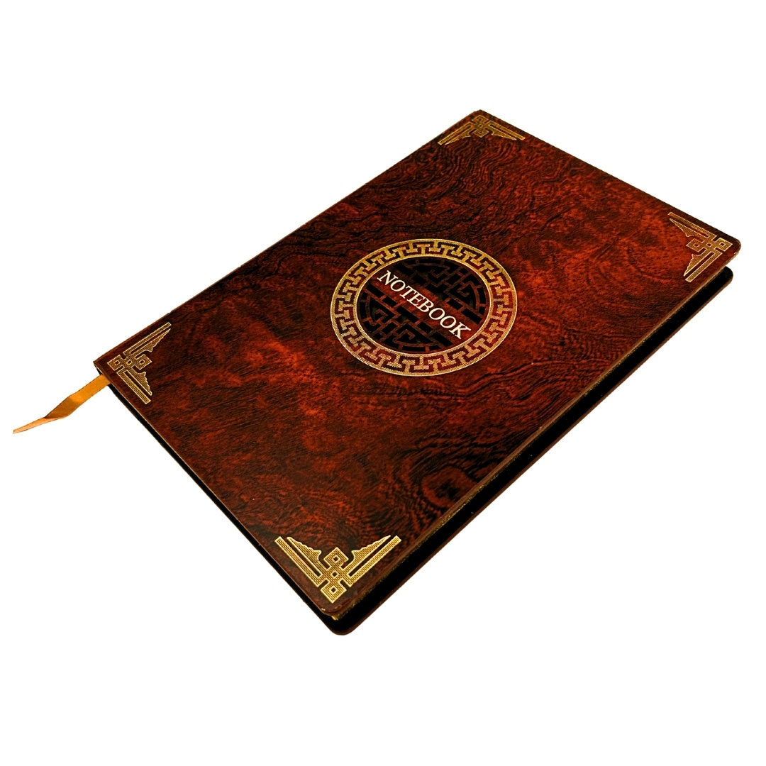 Carnet élégant A5 avec couverture en bois – EE1