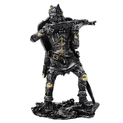 Figurine chevalier médiéval avec arbalète 20cm arbalétrier - Cadeau rétro - MC-23151