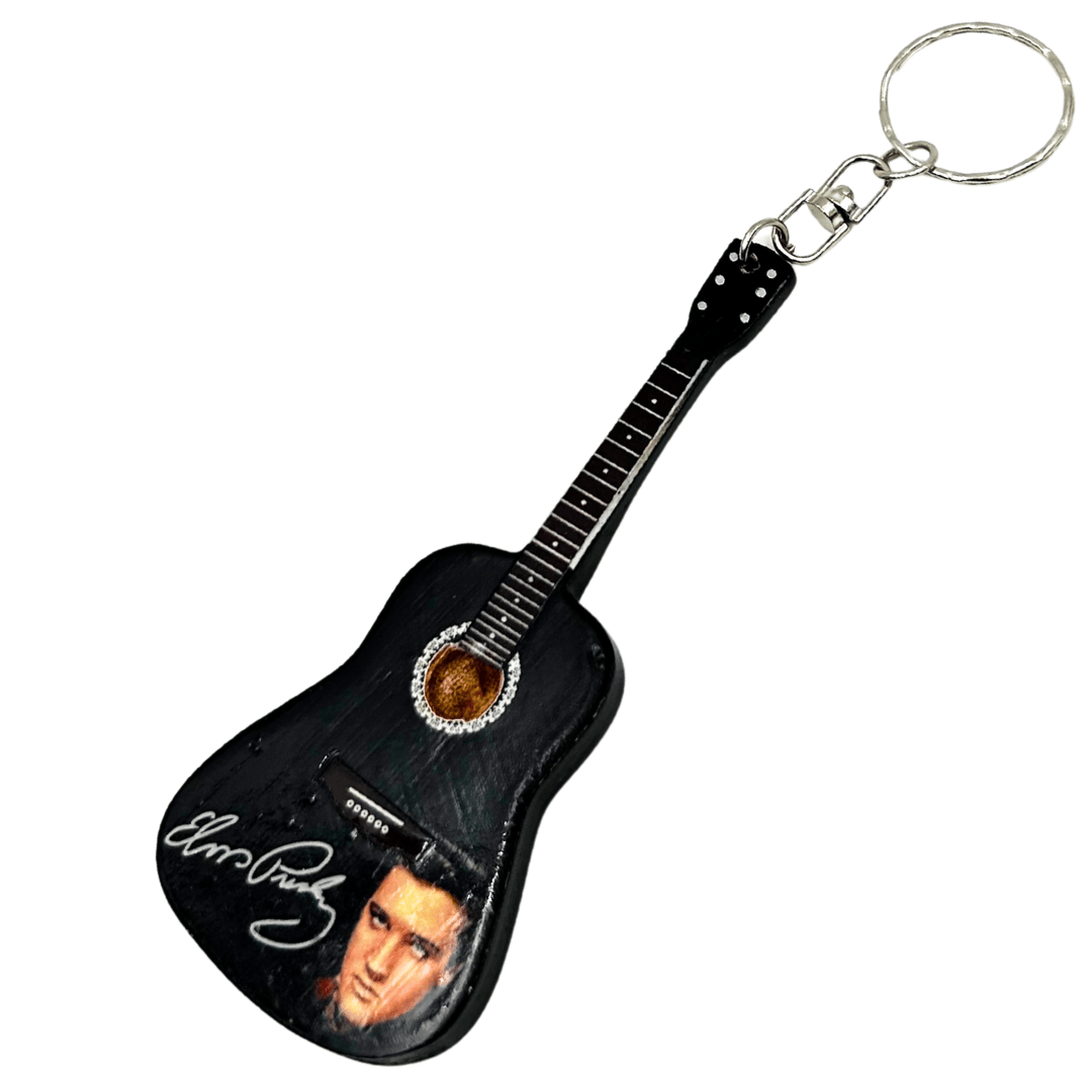Sleutelhanger gitaar in Elvis Presley Tribute-stijl - EGK-1389