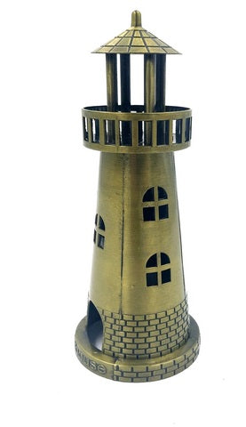 Figur Leuchtturm Kerzenhalter für Teelicht 18cm - LT