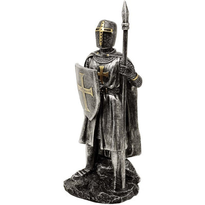 Figur Ritter mit Speer 20 cm Polyresin - MC-23080