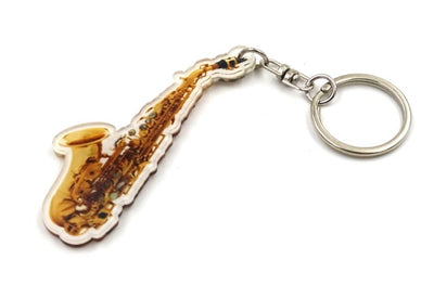 Porte-clés saxophone en acrylique ACI-8034
