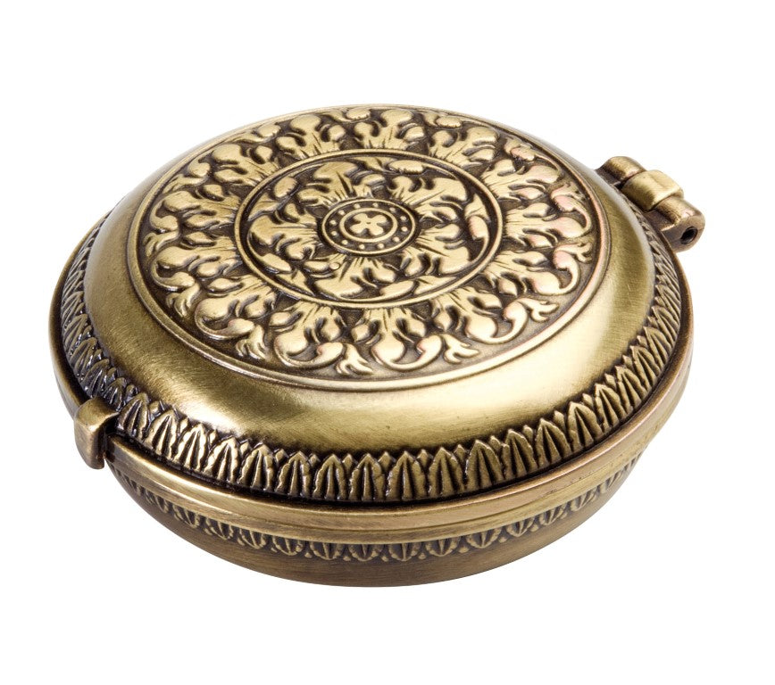 Boussole en laiton Urania Propitia avec cadran solaire - premium - H45
