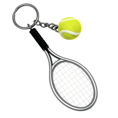 Porte-clés sportif raquette de tennis – Cadeau pour joueur de tennis - TRK-004