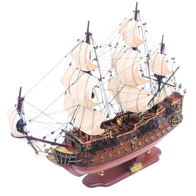 Exclusief groot model van het oorlogsschip HMS Prince 94cm met mogelijkheid tot personalisatie door gravure