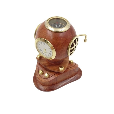 Petit casque de plongeur avec horloge NC1220