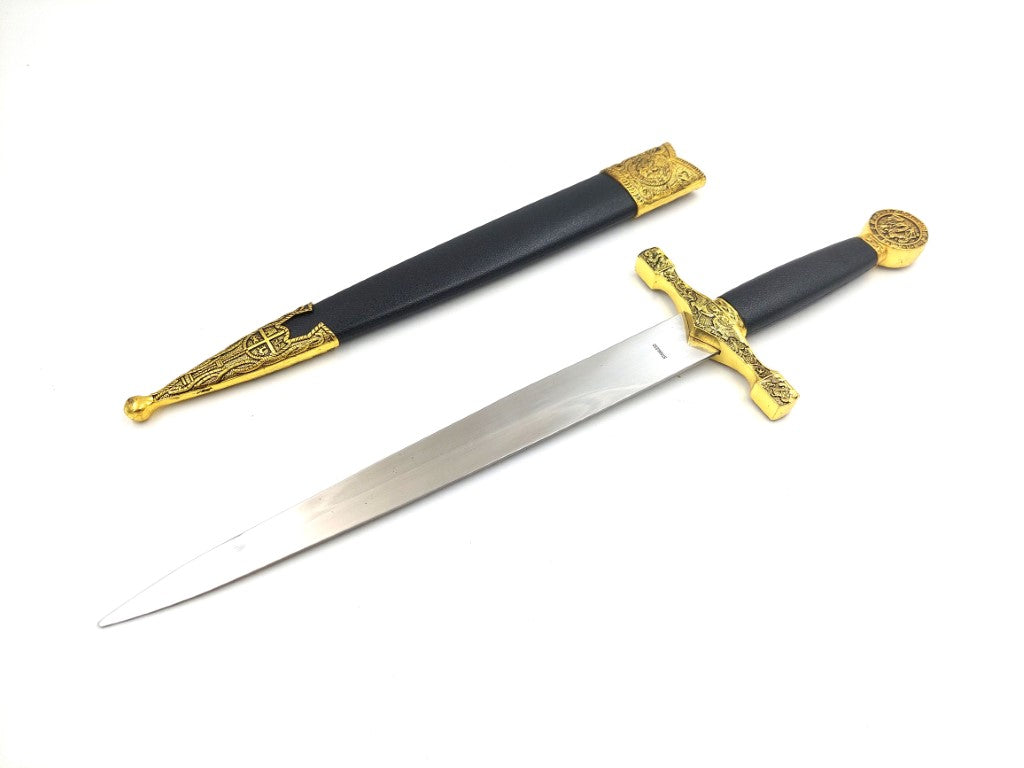 Dague de chevalier en acier - réplique SW-168