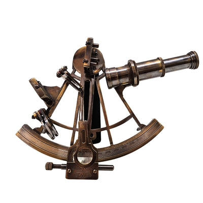 Sextant en laiton dans une boîte en bois – Réplique - NC1517