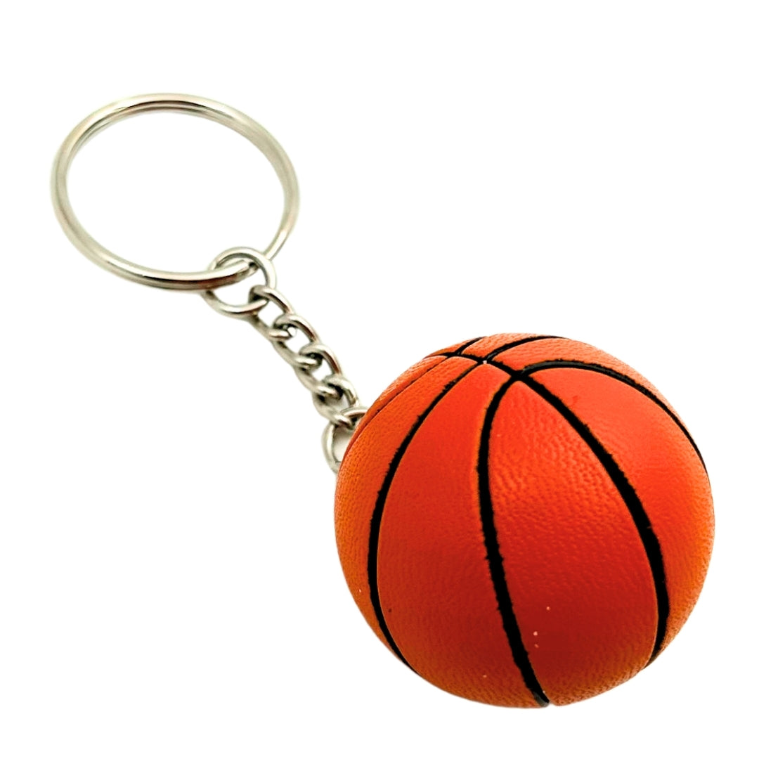 Sportieve sleutelhanger basketbal – cadeau voor een basketballer - BBK-001