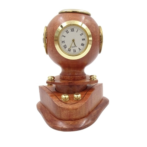 Petit casque de plongeur avec horloge NC1220