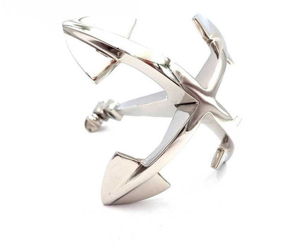 Ancre en métal - Décoration marine - 20 cm - N-2988
