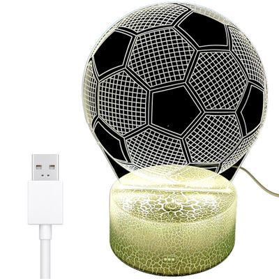 Nachtlicht Fußball - Geschenk für Fußballspieler, Gadget - 3 Farben - P107