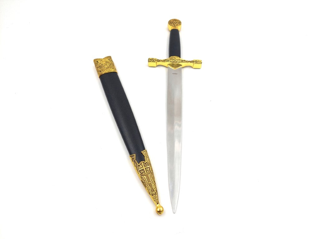 Dague de chevalier en acier - réplique SW-168