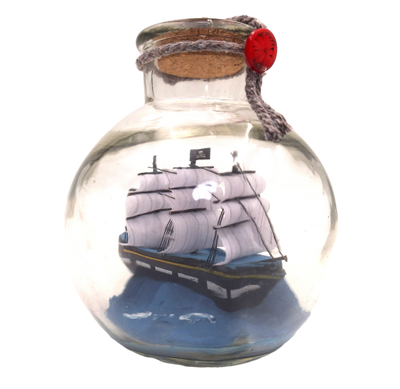 Rafandynka zeilschip – schip in fles - MA2004