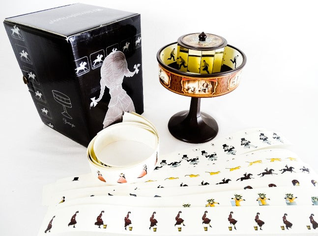 Praxinoscope cinéma miniature du XIXe siècle - cadeau pour cinéaste - H64