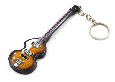 Porte-clés guitare basse - dans le style The Beatles - P. McCartney EGK-0184