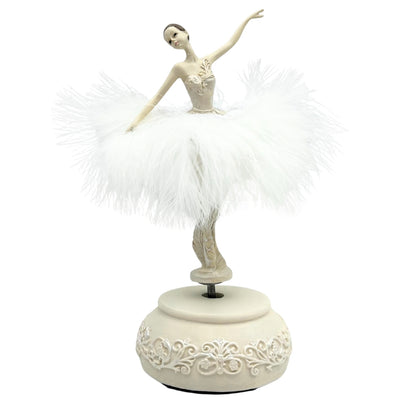 Boîte à musique Ballerine Reine des neiges mobile 23,5 cm – MP-19009