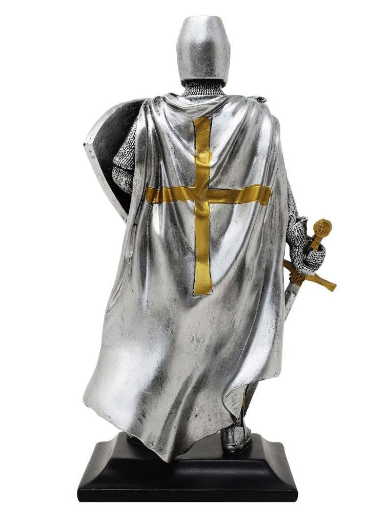 Chevalier - croisé - grande figurine en polyrésine - MC-36049