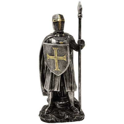 Figur Ritter mit Speer 20 cm Polyresin - MC-23080