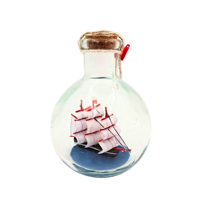 Bateau en bouteille Rafandynka – décoration marine – MA2012