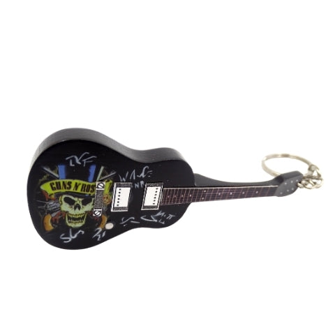Porte-clés guitare dans le style Guns N' Roses - Tribute EGK-0627