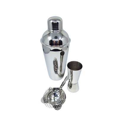 Barmanset – 3 delen Shaker Jigger Strainer - BS48171