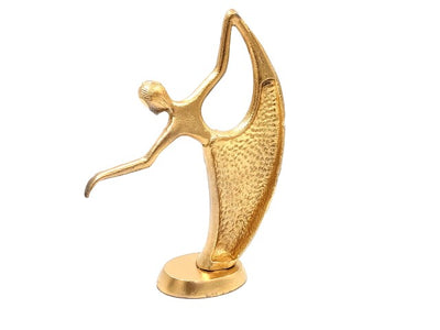 Figurine décorative dorée danseuse - VIR2