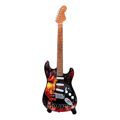 Mini-guitare Jim Morrison The Doors - Bois d’acajou – MGT-6569