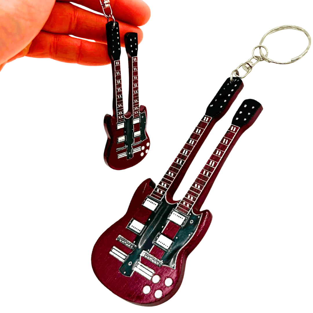 Porte-clés guitare Led Zeppelin - Jimmy Page - EGK-0115