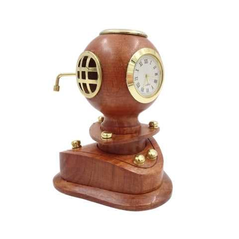 Petit casque de plongeur avec horloge NC1220