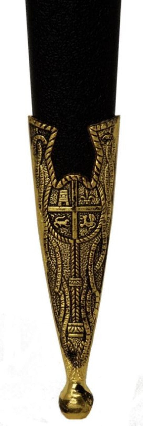 Dague de chevalier en acier - réplique SW-168