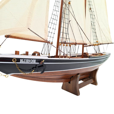 Maquette de goélette Bluenose - décoration marine 78 cm – 518
