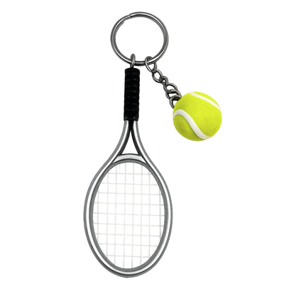 Porte-clés sportif raquette de tennis – Cadeau pour joueur de tennis - TRK-004