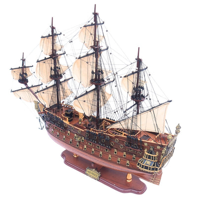 Exclusief groot model van het oorlogsschip HMS Prince 94cm met mogelijkheid tot personalisatie door gravure