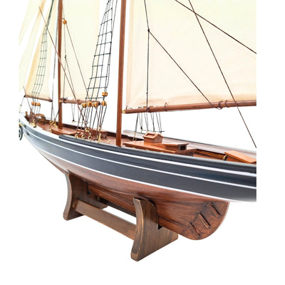 Maquette de goélette Bluenose - décoration marine 78 cm – 518
