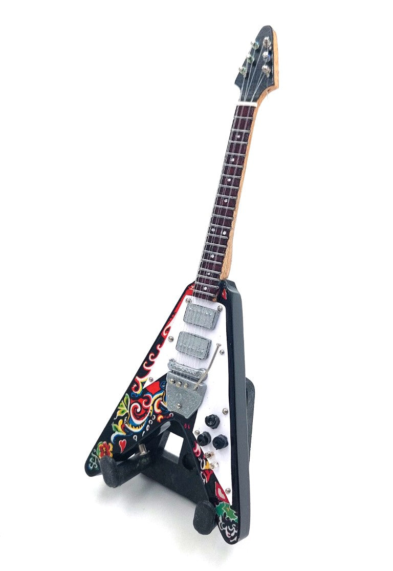 Mini guitare 15cm Jimmy Hendrix - BMG-014
