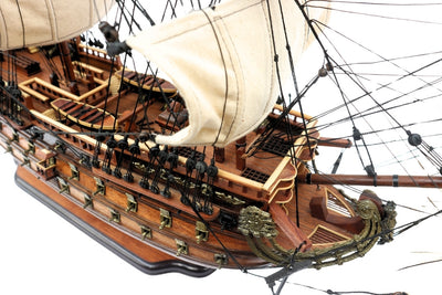 San Felipe sailing ship model 80cm, with the option of personalization by engraving