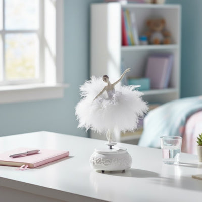 Boîte à musique Ballerine Reine des neiges mobile 23,5 cm – MP-19009