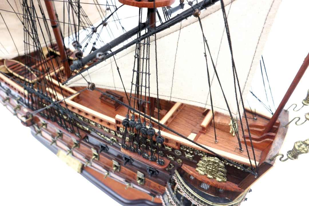 San Felipe sailing ship model 80cm, with the option of personalization by engraving