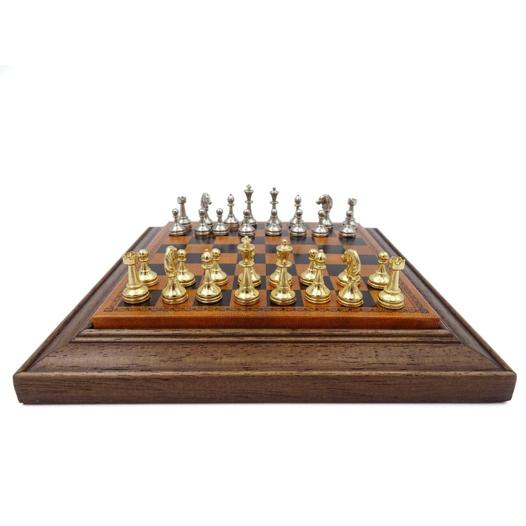 Échecs magnétiques exclusifs en métal Italfama 18x18 cm – N300