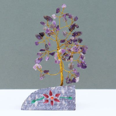 Arbre d'Améthyste avec 80 Pierres  