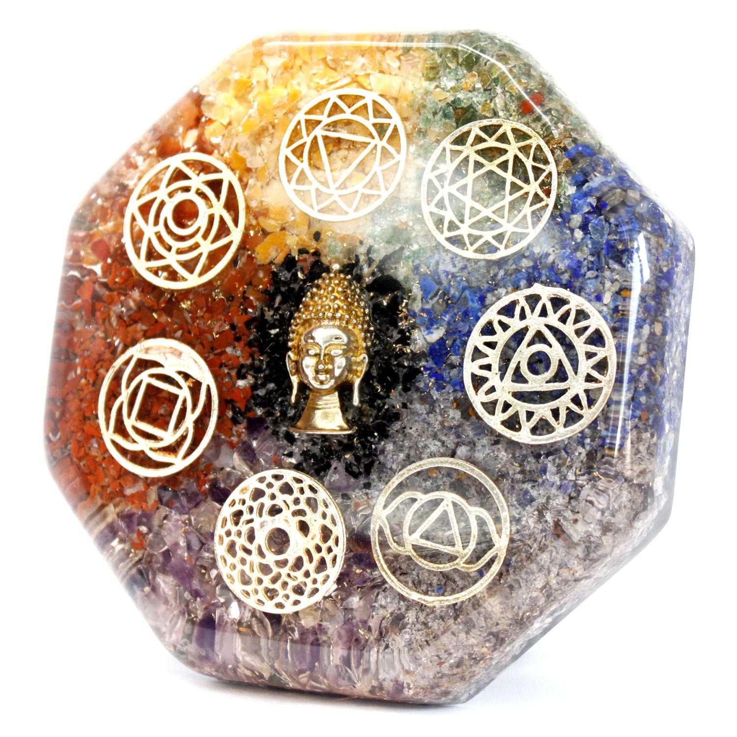 Orgonit-Schreibtisch-Kraftpaket - Buddha-Chakra