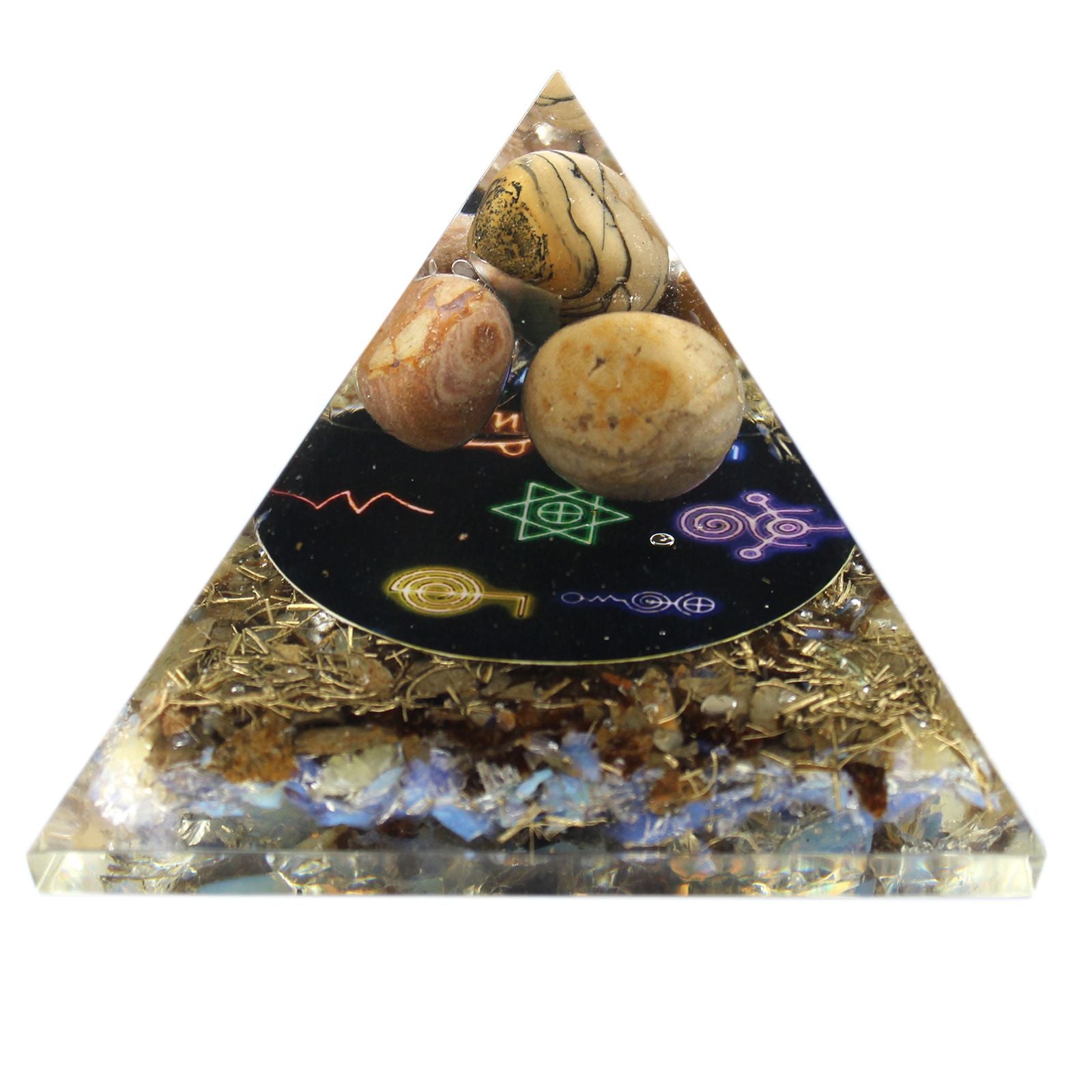 Pyramide Orgonite Midnight Reiki