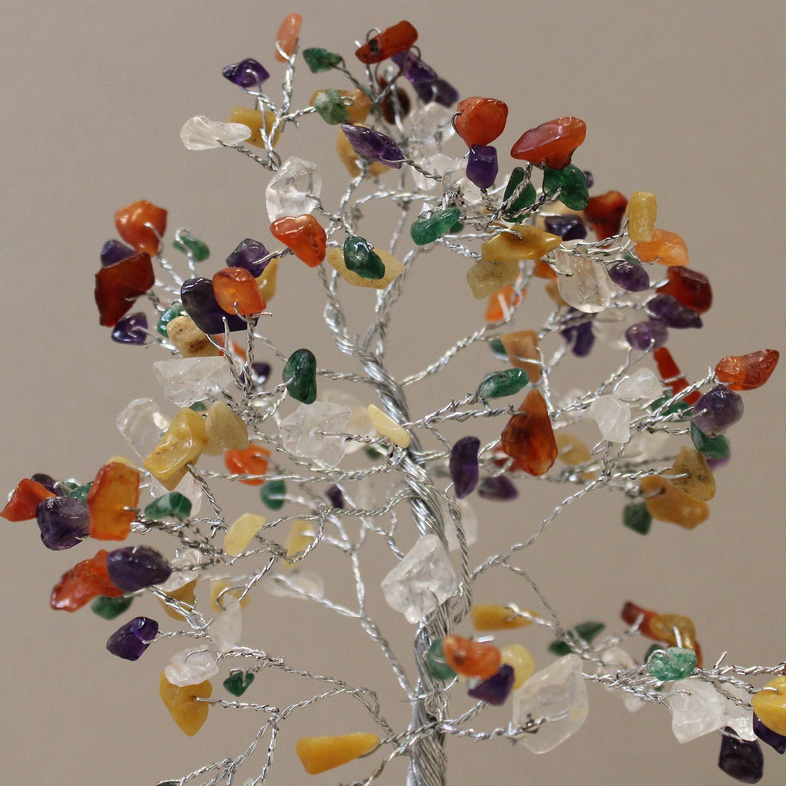Arbre du bonheur avec base en orgonite