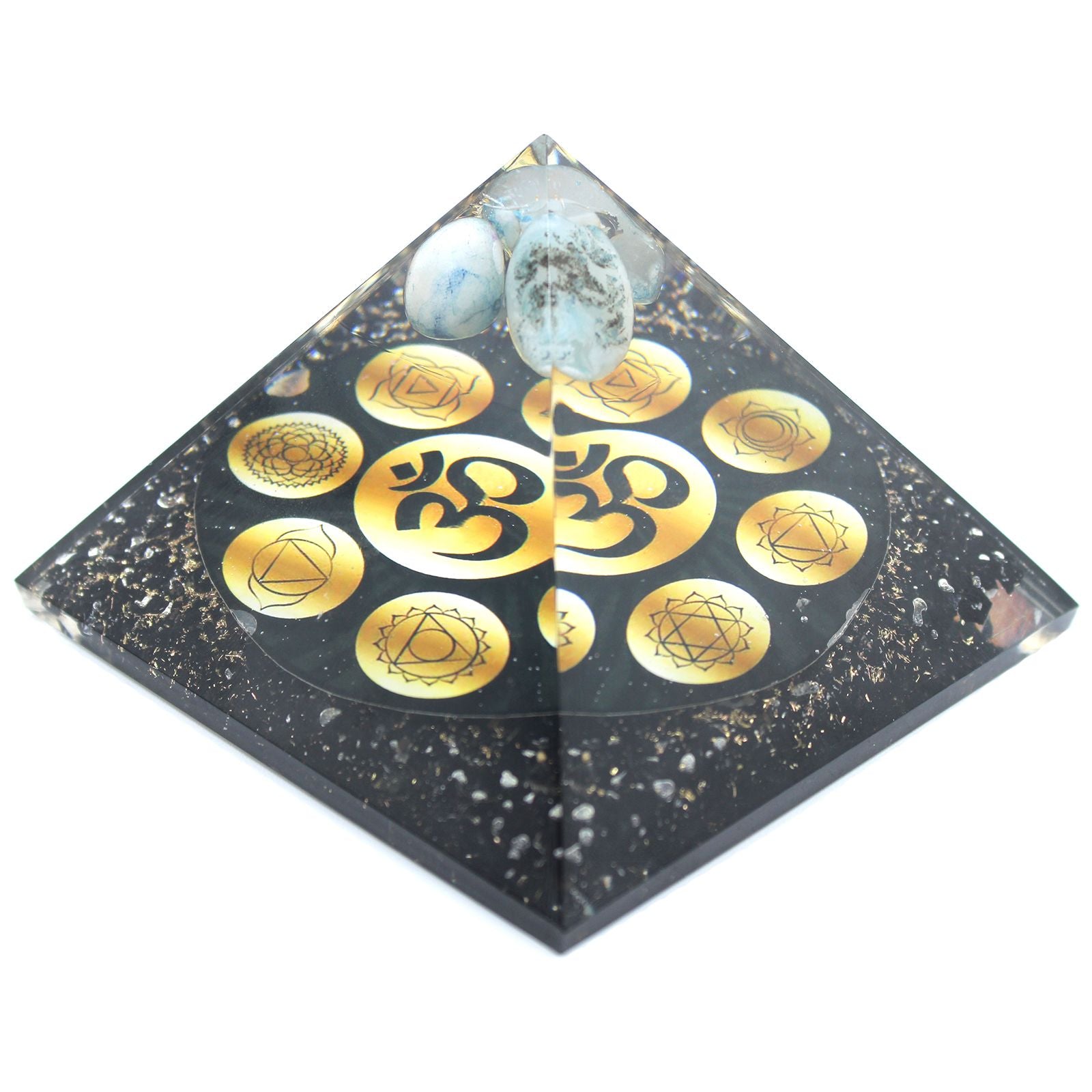 Pyramide Orgonite Midnight Om Chakra