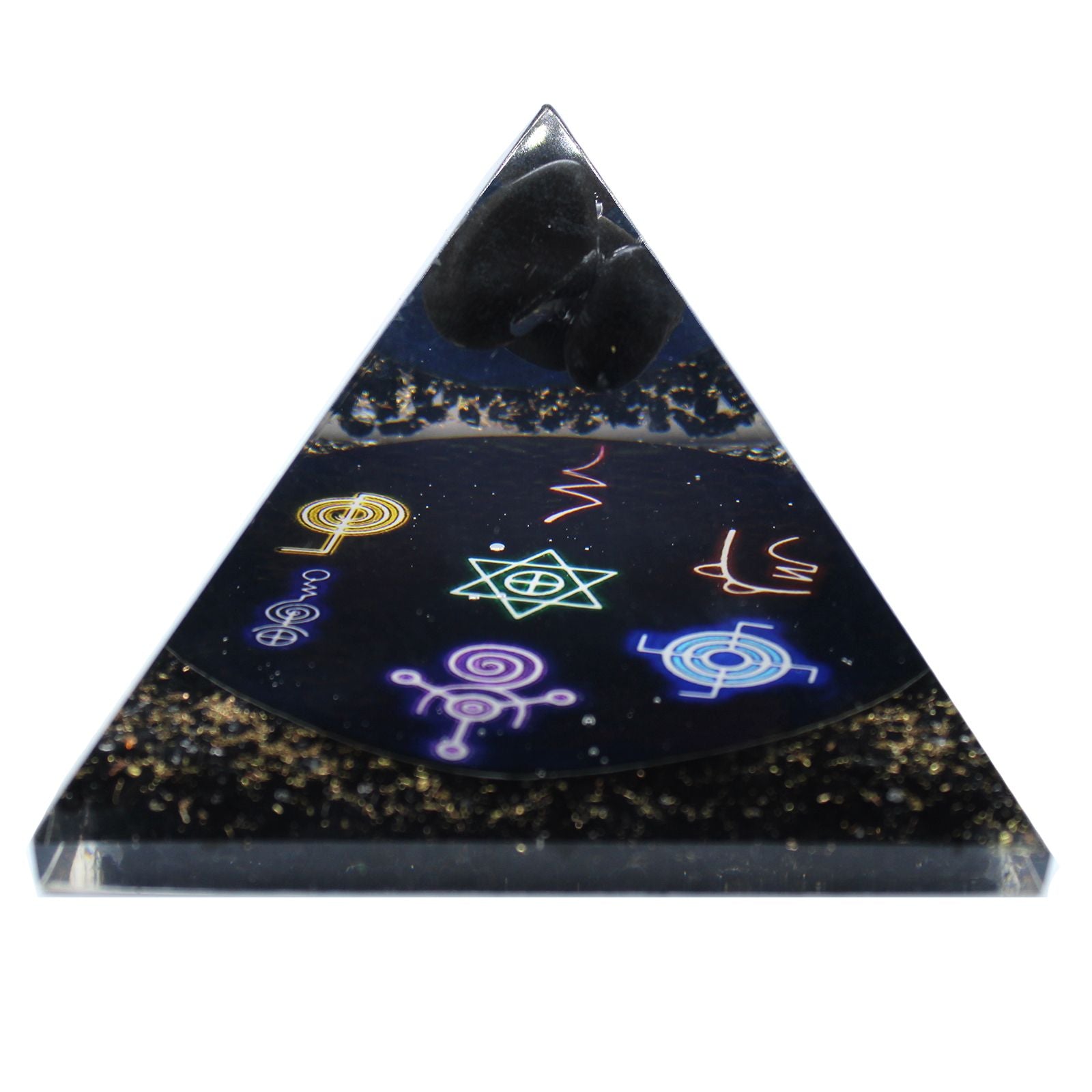Pyramide Orgonite Midnight Reiki