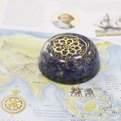 Packs d'Énergie de Bureau Orgonite - Dôme Lapis