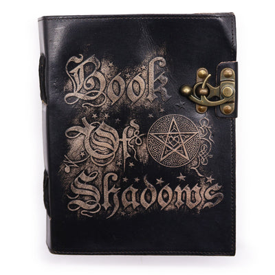 Livre des Ombres - Carnet magique de 200 pages, bord décoratif, 15x21 cm