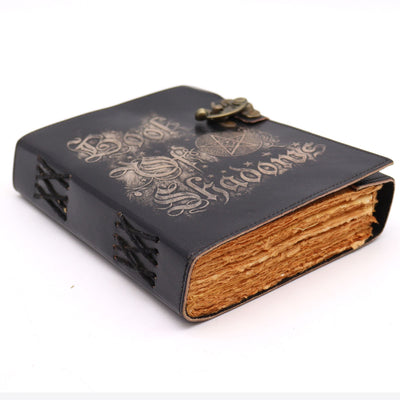 Livre des Ombres - Carnet magique de 200 pages, bord décoratif, 15x21 cm