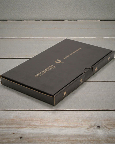 Harmonie automnale de la nature – Ensemble de luxe de 12 huiles essentielles de 5 ml avec pipettes